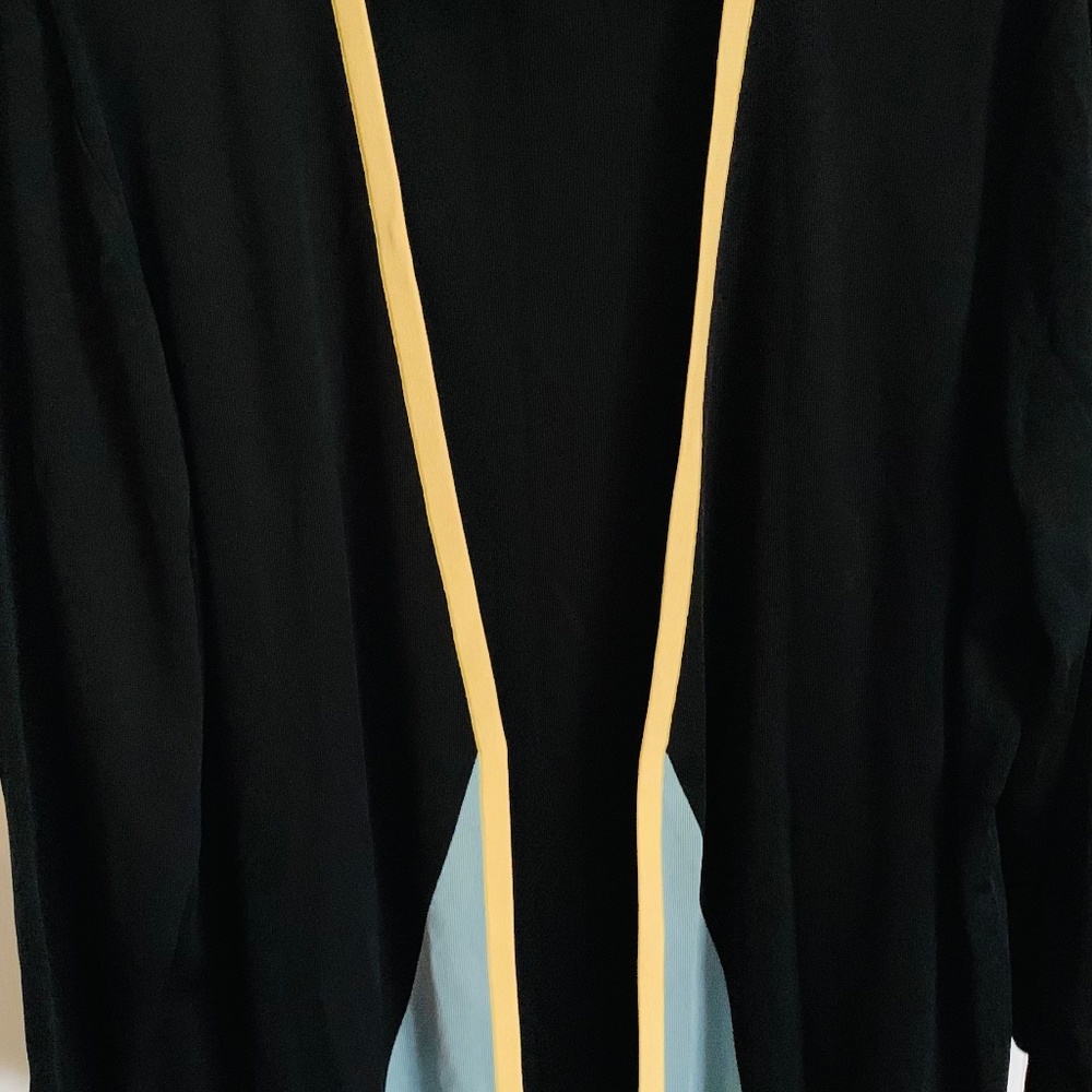 Designer Misook Open Front Cardigan Duster 2x